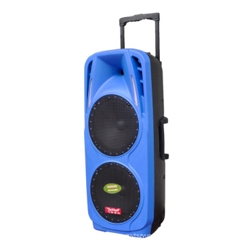 Double 10 &#39;&#39; Inch Professional Speaker DJ com microfone Bt F73